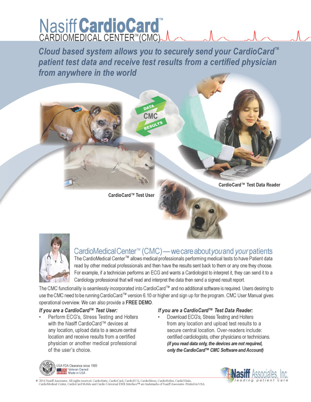 CardioMedical Veterinarian Center™ Flyer (CMC)