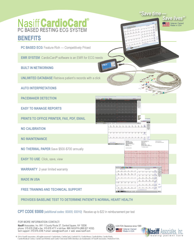 CardioResting™ PC Based ECG Benefits