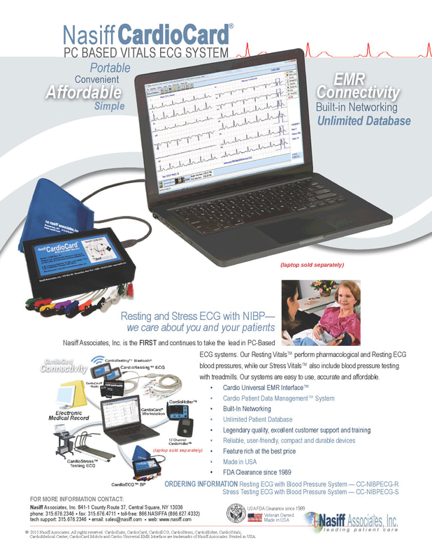 CardioVitals™ PC Based ECG Specifications